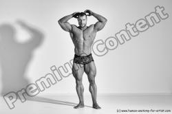 Bodybuilding reference poses of Ramon